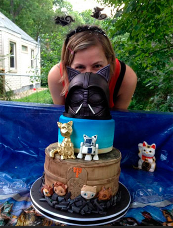 Gatos y Star Wars... ¿se puede pedir algo más?