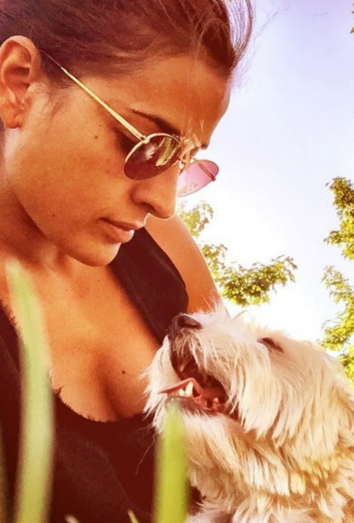 Inma Cuesta y Rumba, una preciosa Bichón Maltés Inma Cuesta y Rumba, una preciosa Bichón Maltés