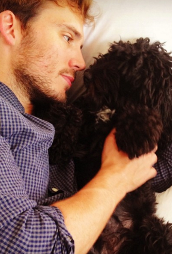 Esta es Rosie, la perrita de Sam Claflin. Esta es Rosie, la perrita de Sam Claflin.