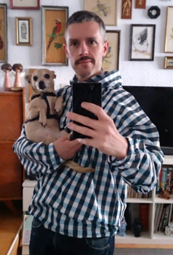 Estos son Rebeca y el diseñador Juanma Cabezón. Estos son Rebeca y el diseñador Juanma Cabezón.