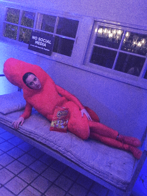 El disfraz de Katy Perry para Halloween. El disfraz de Katy Perry para Halloween.