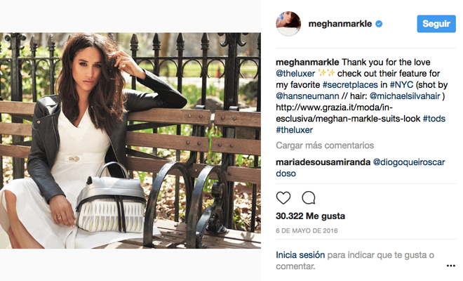 Nos colamos en el armario de Meghan Markle: look combinado Nos colamos en el armario de Meghan Markle: look combinado