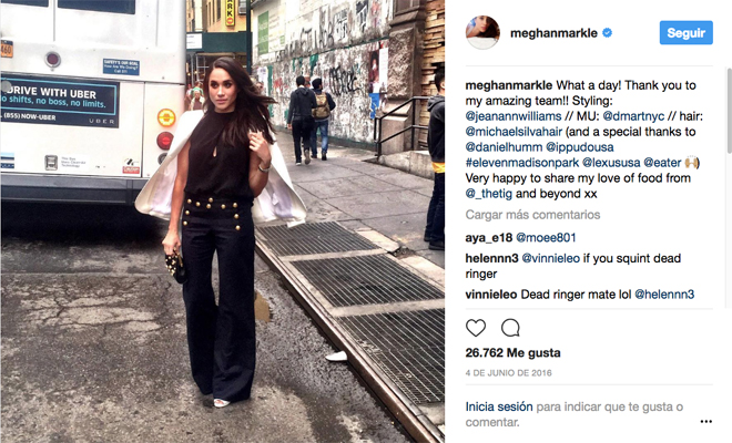 Nos colamos en el armario de Meghan Markle: look cañero Nos colamos en el armario de Meghan Markle: look cañero