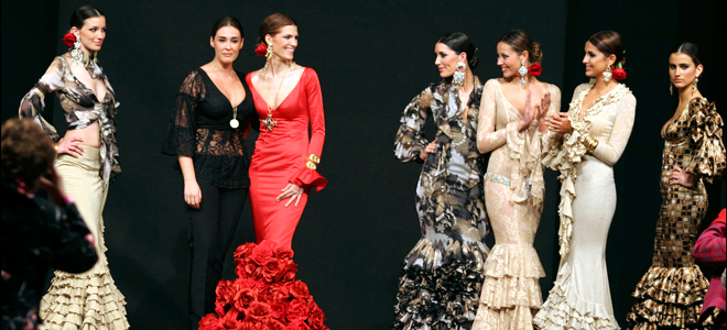 Moda flamenca: el look por Vicky Martín Berrocal