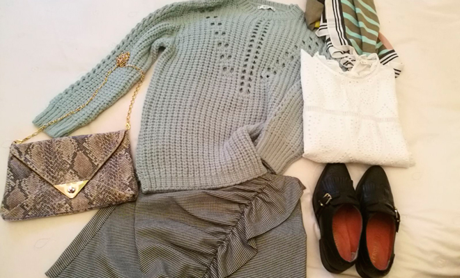 jersey y falda jersey y falta