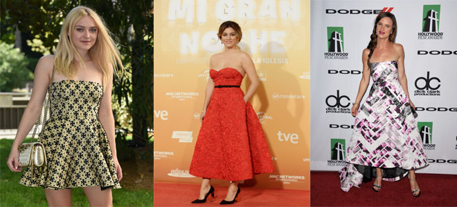 Vestido palabra de honor Vestido palabra de honor