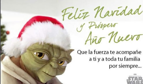 Tarjetas con mensajes para felicitar la Navidad