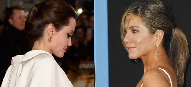 Jennifer Aniston y Angelina  Jennifer Aniston y Angelina