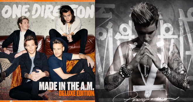 One Direction y Justin Bieber sacan nuevo disco One Direction y Justin Bieber sacan nuevo disco