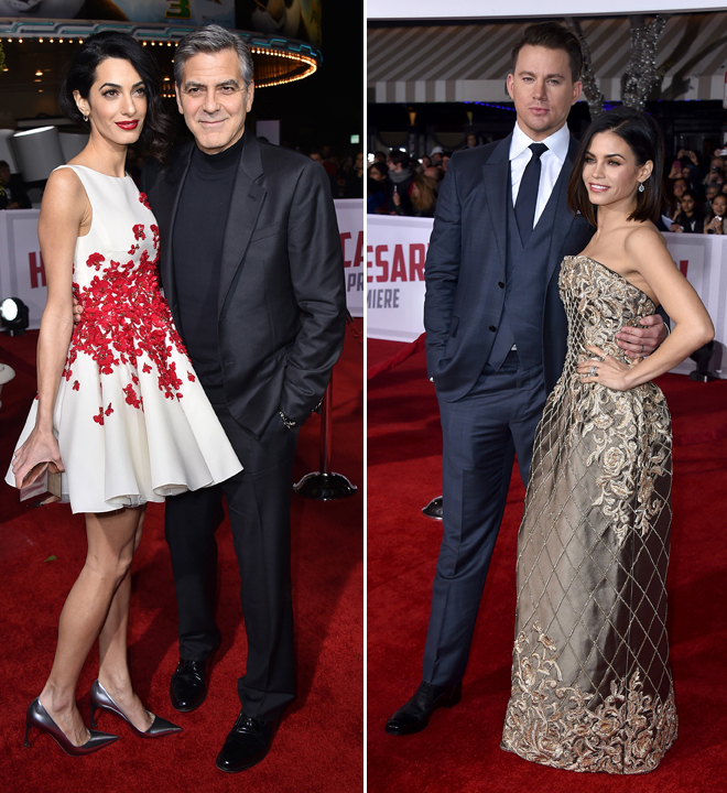 Amal Alamuddin y Jenna Dewan, duelo de estilo y maridos