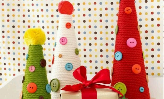 10 manualidades fáciles de árbol de Navidad 10 manualidades fáciles de árbol de Navidad