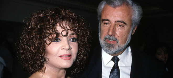 Sara Montiel y Pepe Tous.