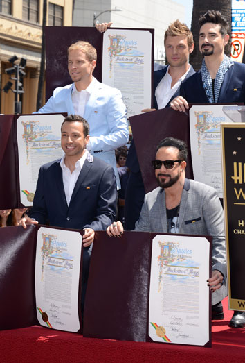 Backstreet Boys. Backstreet Boys, fama Hollywood.