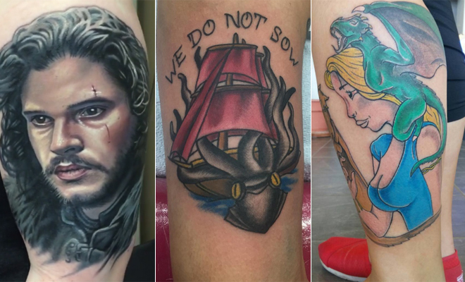 Tatuajes de Juego de Tronos  Tatuajes de Juego de Tronos