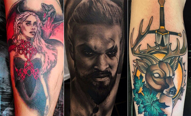 Tatuajes muy reales de Juego de Tronos  Tatuajes muy reales de Juego de Tronos
