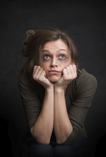 Casco para la depresión