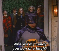 vecinos Halloween y Navidad