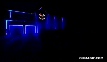decoración Halloween y Navidad