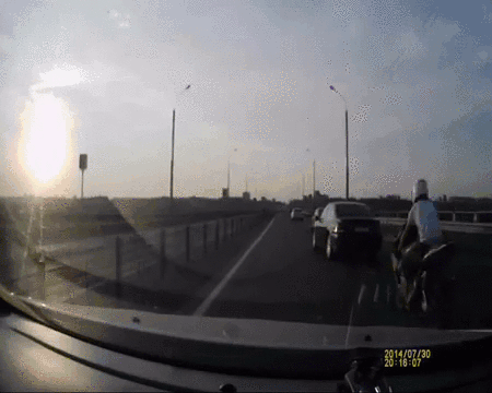 moto Momentos de más estres