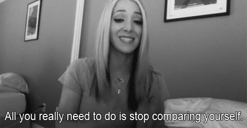 No te compares Evita la depresión con los 25