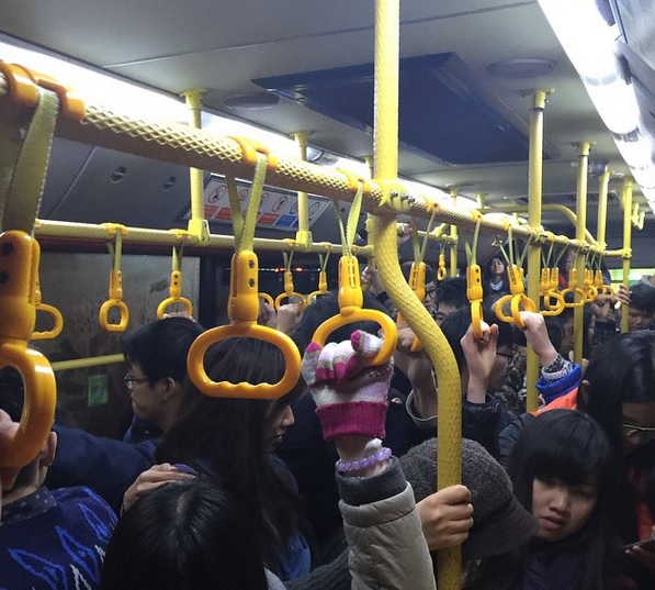 Transporte público Situaciones de estrés