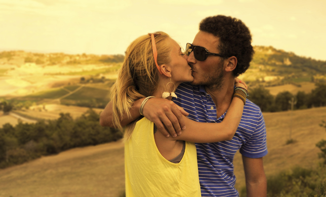 Sexo en una montaña en sueños