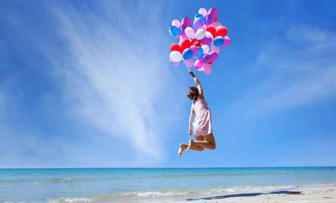 El diccionario y el significado de los sueños en los que salen globos