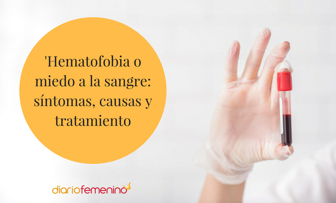 ¿Te desmayas cuando ves una gota de sangre? Tienes hematofobia