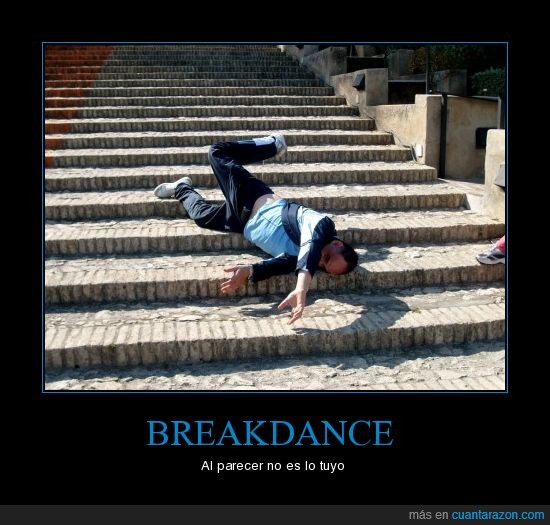 Bailar siendo torpes