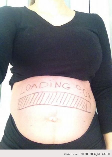 barriga de embarazada