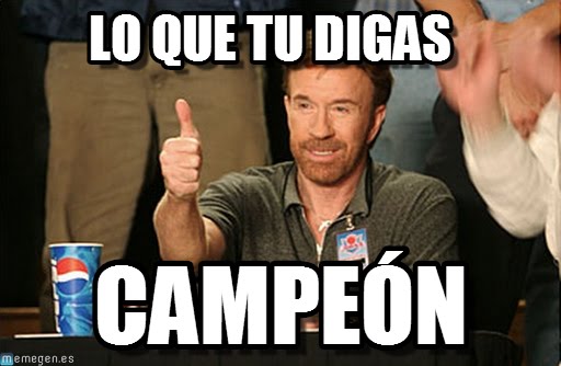 Chuck Norris y el complejo de inferioridad