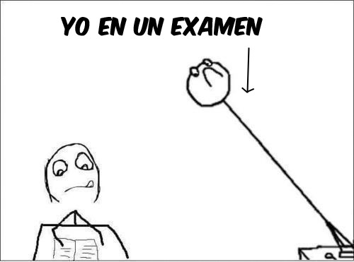 Copiar en los exámenes