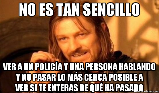 Las cotillas necesitan saberlo todo