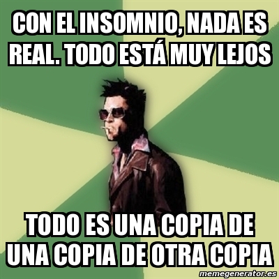 El insomnio y la noción de la realidad