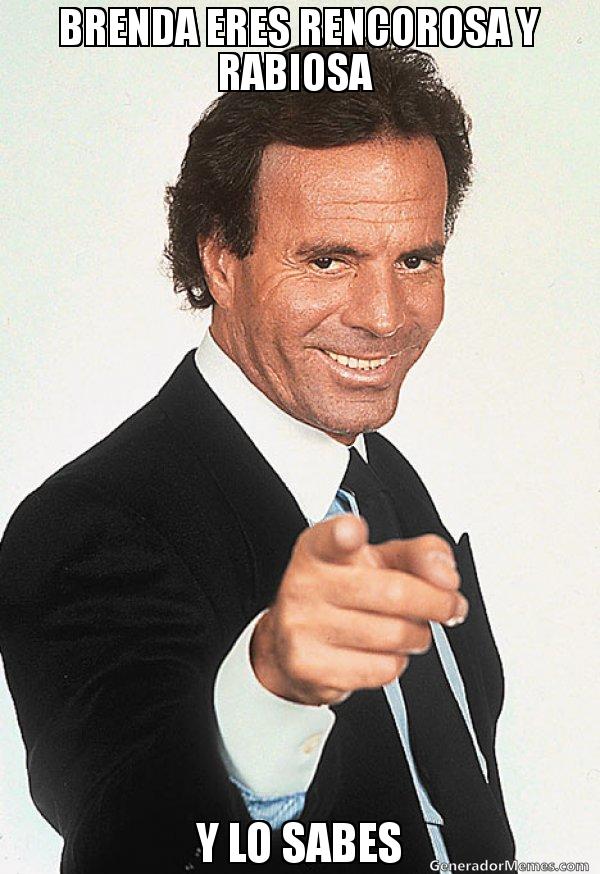 Julio Iglesias y rencor