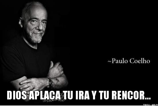 Leer a Paulo Coelho no ayuda