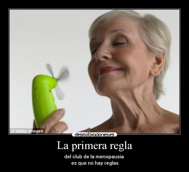 La menopausia no es el club de la lucha