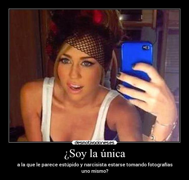 Los narcisistas y los selfies