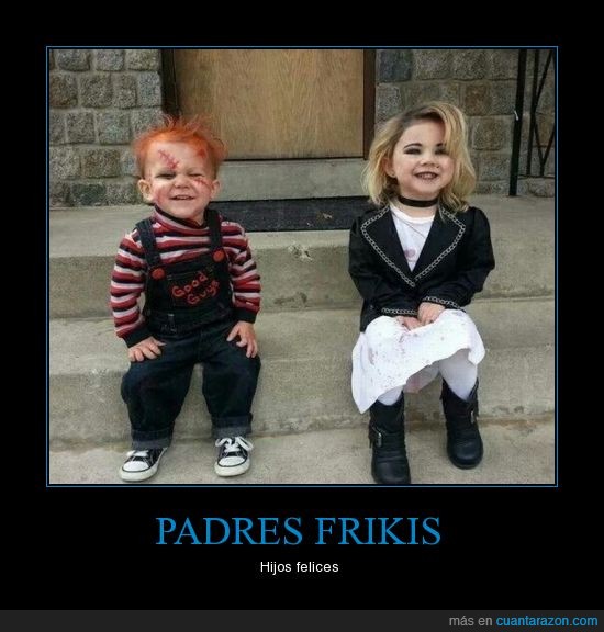 Frikis y sus niños
