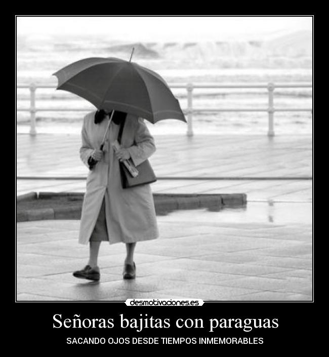 los ojos y los paraguas