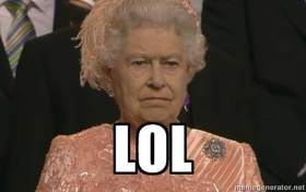 La reina de inglaterra