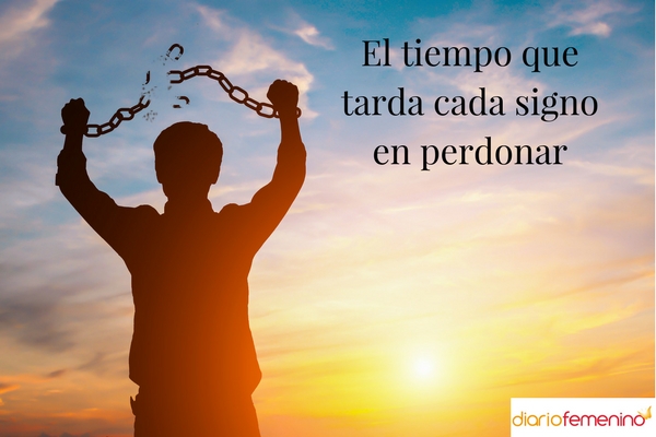 v el tiempo que tarda cada signo no perdonar