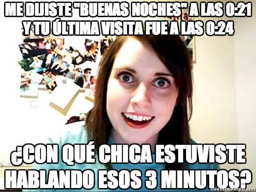 El whatsapp y los celos