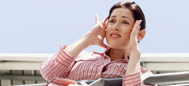 Dolor de cabeza en transporte