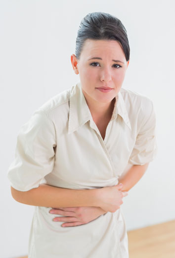 Rigidez en el estómago