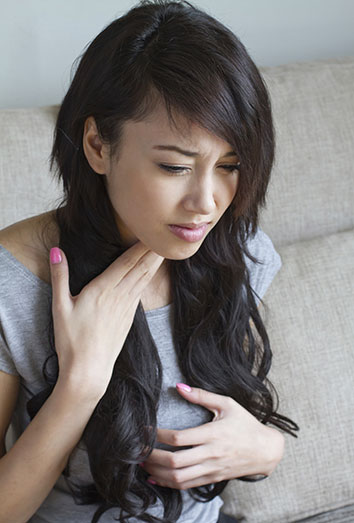 Dolor de garganta por mononucleosis, la enfermedad del beso Dolor de garganta por mononucleosis, la enfermedad del beso