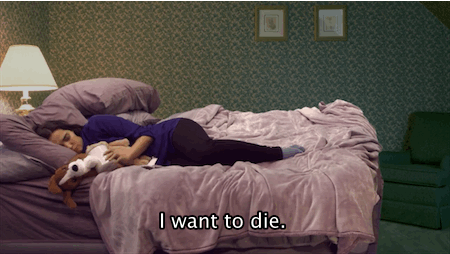 Gifs que describen el periodo menstrual