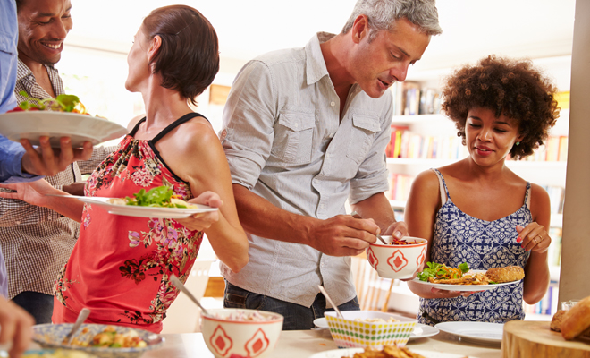 Los menús para la cena  Los menús para la cena