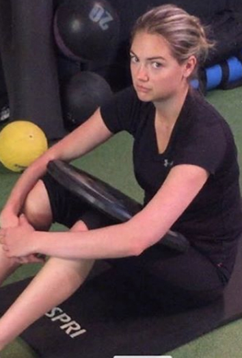 Así son los ejercicios de piernas de Kate Upton