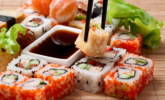 Las propiedades del shushi Las propiedades del shushi
